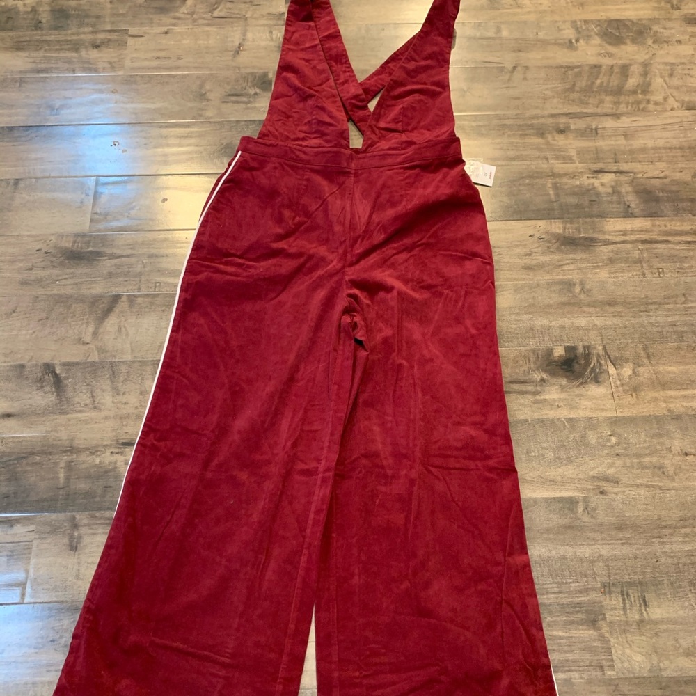 NWT forever 21+ size overall jumpsuit